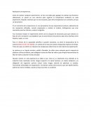 Realización de experiencia