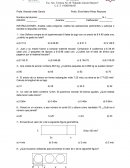 Tema: Examen Matem 3er bloque 1° Sec