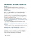 Análisis de la empresa Grupo BIMBO