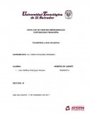 Contabilidad financiera. Contabilidad y otras disciplinas