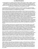 La discriminación es un problema social