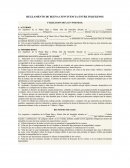 El Reglamento de Buena Convivencia entre Inquilinos