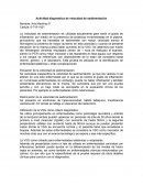 Actividad diagnostica de velocidad de sedimentación