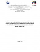 CAPACITAR CON TALLERES ADMINISTRATIVOS, SOBRE LOS PRINCIPIOS BÁSICOS FUNDAMENTALES, A LOS MIEMBROS DEL CONSEJO COMUNAL DEL SECTOR EL JOBO, PARROQUIA HUMOCARO BAJO, MUNICIPIO MORAN, ESTADO LARA