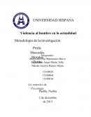 VIOLENCIA AL HOMBRE EN LA ACTUALIDAD