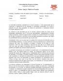 Ensayo: Agua vs. Minería en Ecuador