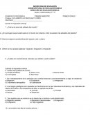 EXAMEN DE GEOGRAFIA PRIMER BIMESTRE PRIMER GRADO