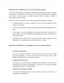 Diseño RAZONES DEL CAMBIO HACIA UNA CULTURA DE CALIDAD