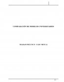 Comparacion de Modelos Universitarios