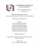 Resumen del libro “Desarrollo regional en México” capitulo 10-14