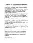 Comparación entre el estado cosmopolita y el estado nación