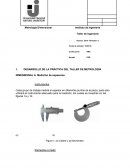 Taller de Ingeniería - Metrología Dimensional