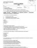 PRIMERA SSECCIÓN - CONOCIMIENTO DE CONCEPTOS BÁSICOS Y HABILIDADES GENERALES DE LENGUAJE Y COMUNICACIÓN