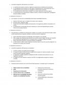 Contabilidad - Cuestionario