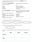 EVALUACIÓN CIENCIAS NATURALES 4º BASICO