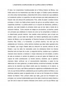 Los principios de la política exterior de México ensayo