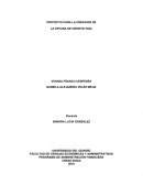 CREACION DE OFICINA DE CREDITOS