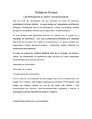 LAS PERSONAS EN EL GRUPO SUS NECESIDADES