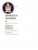 Gramatica sincronica