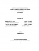 DISEÑO DE UN MODELO DE NEGOCIO TIPO SISTEMA