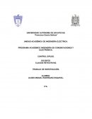 PROGRAMA ACADÉMICO INGENIERÍA EN COMUNICACIONES Y ELECTRÓNICA