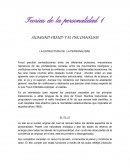 SIGMUND FREUD Y EL PSICOANÁLISIS LA ESTRUCTURA DE LA PERSONALIDAD