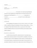 UN INCIDENTE DE NULIDAD POSTERIOR A SENTENCIA