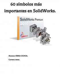 Simbolos mas importantes de SolidWorks. Página 1