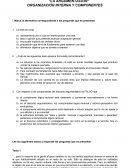 La argumentación. Organización interna y componentes