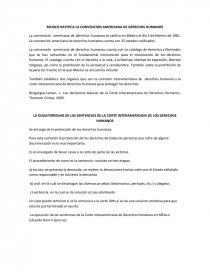 MEXICO RATIFICA LA CONVENCION AMERCIANA DE DERECHOS HUMANOS. Página 1