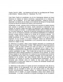 Ensayo de Los artesanos de Europa