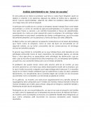 Análisis Administrativo de "amor en escalas"