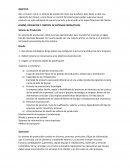 El Control, diseño y operación de los sistemas productivos