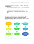 Documéntense acerca de la comunicación de apoyo y responda las siguientes preguntas