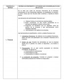 Funciones de la empresa. Finanzas