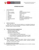 Ingreso targa OBSERVACIÓN DE LA CONDUCTA