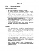 TRABAJO N° 1 Curso: Legislación para Negocios