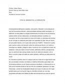 ETICA EL ENEMIGO DE LA CORRUPCIÓN