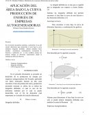 APLICACIÓN DEL ÁREA BAJO LA CURVA PRODUCCIÓN DE ENERGÍA DE EMPRESAS AUTOGENERADORAS