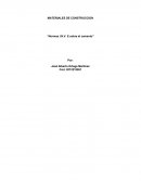 Normas I.N.V. E sobre el cemento