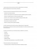 ¿Quién realiza las funciones del área de suministro y abastecimientos en la empresa?