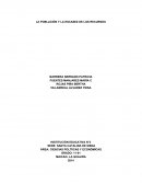 INVEESTIGACION DE LA POBLACIÓN Y LA ESCASEZ DE LOS RECURSOS