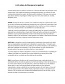 El orden de Dios para los padres