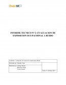 INFORME TECNICO N° 2: EVALUACION DE EXPOSICION OCUPACIONAL A RUIDO