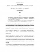 Una Constitución del psiquismo y desarrollo libidinal