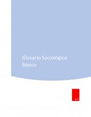 Glosario Sociológico básico