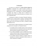 La prescripción se clasifica en dos grupos