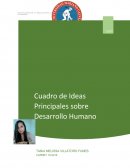 Ideas principales Desarrollo Humano para todos