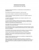 SISTEMA EDUCATIVO NACIONAL (Fernando Martínez Paz) (1863-1884)