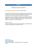 PROBLEMA DESERCION ESCOLAR EN MÉXICO